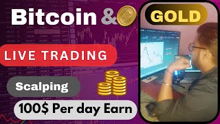 21 NOV SMC BOS amp CHOCH  IDM Analysis amp TRAding BITCOIN amp GOLD CollegeTraderA bitcoin [upl. by Enaamuj]