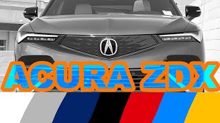 Acura ZDX  Color Options Buying Guide [upl. by Wallford961]