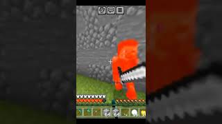 Fighting Bot In MCPE  New Controls [upl. by Akiemat634]