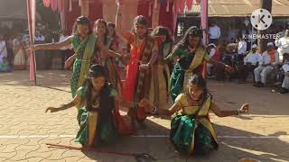 Lalati Bhandar dance  ललाटी भंडार जबरदस्त डान्स जोगवा गोंधळJogwa gondhal आश्रम शाळा सराड [upl. by Asilej]