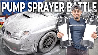 Best Pump Sprayer For Detailing  IK Foam Pro 12 vs Mutli Pro 12 Review [upl. by Lainad]