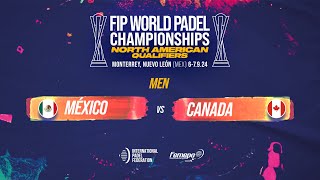 FIP WORLD PADEL CHAMPIONSHIPS NORTH AMERICAN MEN QUALIFIERS [upl. by Arvad929]