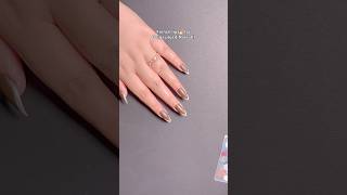 Easy French tip Nails for Navratri amp Durga Puja💅for Beginners🎀 shorts nailart naildesign nails [upl. by Batory]