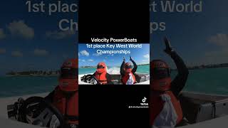 Velocity PowerBoats  VR 1 Key West Race World Offshore class 600 1st place [upl. by Ayaladnot]