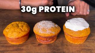 These Protein Muffins Are My Favorite Snack 3 Ways [upl. by Notnert]