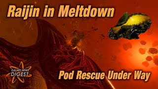 Raijin in Meltdown Pod Rescue Under Way Elite Dangerous [upl. by Esilanna458]