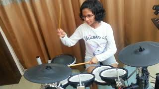 Mrinalis Channa Mereya  Drum cover  best heard with headphones [upl. by Zerdna]