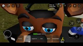 FREDDY GOT BULLY  Ragdoll Battlegrounds ROBLOX [upl. by Naujed748]