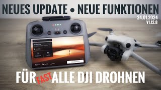 DJI Update  neue Funktionen für fast alle DJI Drohnen Deutsch FlyApp 1128 [upl. by Line]