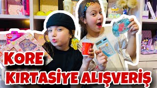 KORE KIRTASİYE ALIŞVERİŞİ VLOG  MİNNOŞ DÜKKAN [upl. by Anaic]