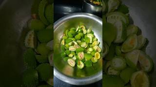 ककोड़े की सब्जी cooking ककोड़े short viral 🍈🥰 [upl. by Holbrooke]