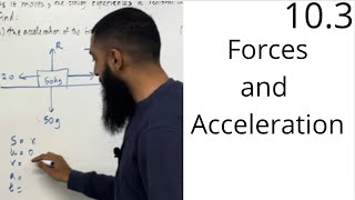 Edexcel AS Level Maths 103 Forces and Acceleration [upl. by Dorotea]