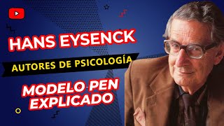 Eysenck teoría de la personalidad Modelo PEN [upl. by Marwin]