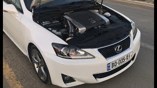 Lexus IS250 XE20 Cold air intake sound Amazon cold intake [upl. by Ermeena]