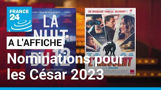 César 2023  quotLa nuit du 12quot et quotLInnocentquot en tête des nominations • FRANCE 24 [upl. by Yrdua]