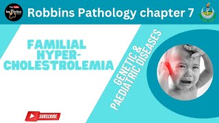 Familial HypercholesterolemiaGenetics Pathology Robbins Pathologypathology robbins mbbslectures [upl. by Edahs]