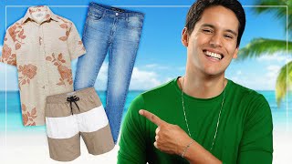 ROUPAS que todo HOMEM deve ter para o CALOR [upl. by Sihonn]