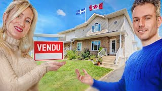 🇨🇦 ON ACHÈTE NOTRE MAISON AU QUÉBEC  CANADA 🇨🇦 processus d’achat visites home tour [upl. by Ahsek]