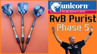 Unicorn Raymond van Barneveld Phase 5 Purist Darts Review [upl. by Grote746]