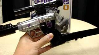 G1 MEGATRON EmGos Transformers Reviews N Stuff [upl. by Laerdna833]