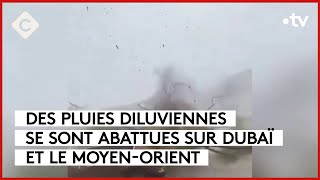 Dubaï  deux ans de pluie en 24 heures   La Story  C à Vous  17042024 [upl. by Orabel]