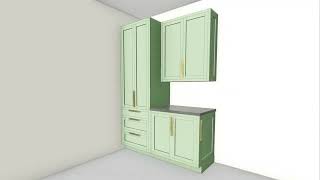 Vectorworks 2024  Cabinet Objects Parametric Workflow [upl. by Aenel]