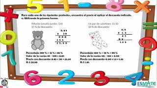 27 Cálculo de precios con descuentos 6º GRADO CUADERNILLO [upl. by Halimeda]