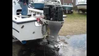 1986 CHawk 18 Center Console with a 1996 Honda 75hp [upl. by Mulcahy989]