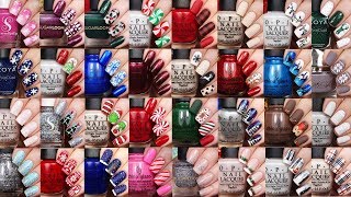 40 Easy Christmas Nail Art Ideas  40 Fall and Winter Nail Tutorials by NAILSBYCAMBRIA [upl. by Nyrb977]