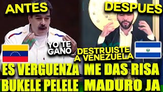 NAYIB BUKELE EXPLOTA CON FRAUDE DE NICOLÁS MADURO  TU ERES UN PELELE DESTRUISTE VENEZUELA [upl. by Ludewig]