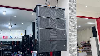 Persiapan Cek Sound 4 UNIT LINE ARRAY AD M212 [upl. by Aun]