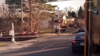 First video of 2024 LIRR M9 Arrive and Departed at Stewart Manor Station [upl. by Oretos]