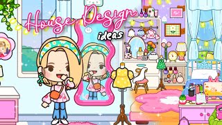 Miga World kawaii House Design Ideas kawaii Apartment Decorations Miga town tocaboca [upl. by Suravart]