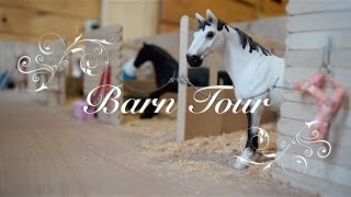 Schleich Barn Tour 2017  Silver Star Stables [upl. by Ecenaj]