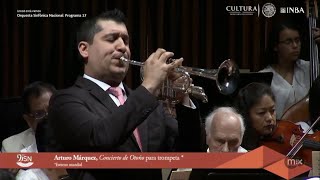 Concierto de Otoño para trompeta Estreno  Arturo Márquez  Orquesta Sinfónica Nacional México [upl. by Yenettirb]