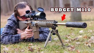 Budget M110 PSA Sabre AR10 Review [upl. by Elleinaj]