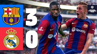 💥 HIGHLIGHTS I BARÇA 30 REAL MADRID 💥 EL CLÁSICO [upl. by Pirali]