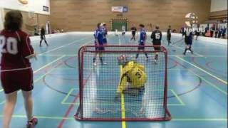 Floorball in the Netherlands [upl. by Nedrob796]