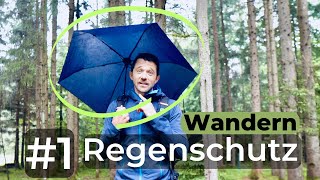 Regenschirm zum Wandern  Unschlagbar gut [upl. by Ynnoj]