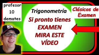 TRIGONOMETRÍA Ejercicios resueltos 🔝 1 BACHILLERATO 4 ESO [upl. by Acisseg62]