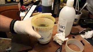 Etching a knife with Ferric Chloride [upl. by Isolda]