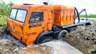 RC Car Sand Storm Water SPA and MUD OFF Road  Cross RC MC8A KAMAZ 8x8 [upl. by Eiuqnom207]