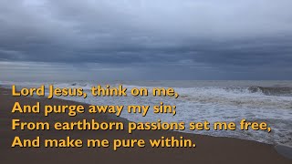 Lord Jesus Think on Me Tune Southwell  6vv with lyrics for congregations [upl. by Estas]