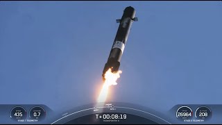 SpaceX launches 114 satellites in first flight of 2023 booster lands in Florida [upl. by Rizika]