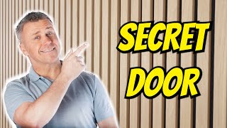 How to Create a Hidden Door with Wood Panelling  FULL AZ GUIDE  wallsandfloors [upl. by Retniw]