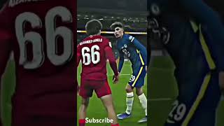 Trent Alex Arnold vs haverts Chelsea vs Liverpool football premier league fight fifa cover soccer ⚽️ [upl. by Ahsikyt66]