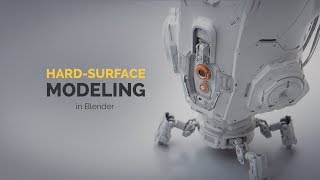 Hardsurface Modeling in Blender Intro [upl. by Atnod]