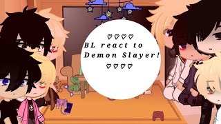 BL React To Demon Slayer  S1  Part 17  GIYUUTAN Dont like leave   ♡ SexyMangos ♡ [upl. by Trebla]