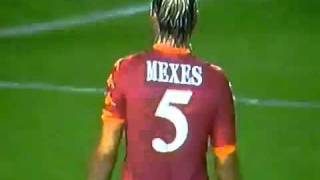 Brescia Roma 2 1 La Furia Di Mexes  The fury of Philippe Mexes [upl. by Johppa636]