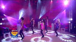 The Saturdays  Up GMTV  10th October 2008 [upl. by Brozak]